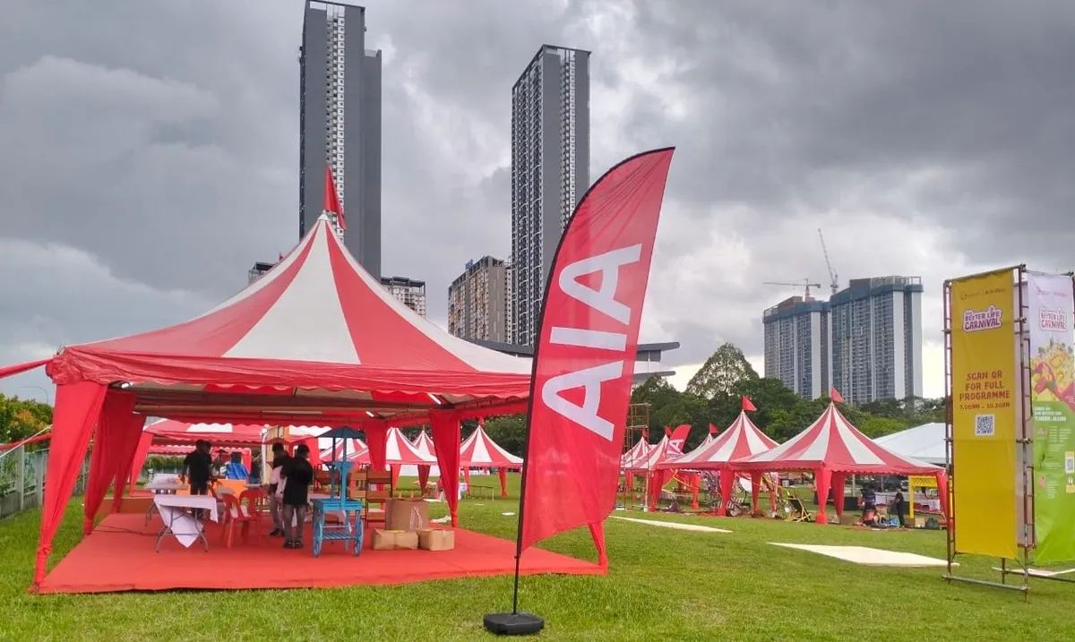 Sports Carnival setup by Eco Canopy
